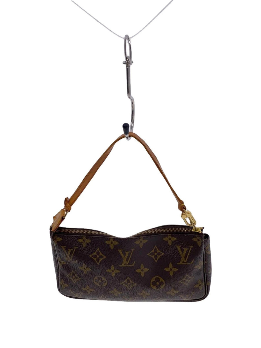 LOUIS VUITTON Pochette Accessoires Monogram Canvas Brown